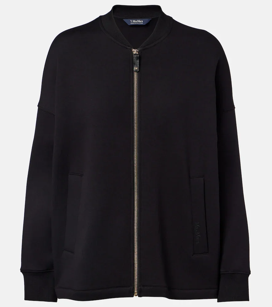 Radioso cotton-blend blouson jacket