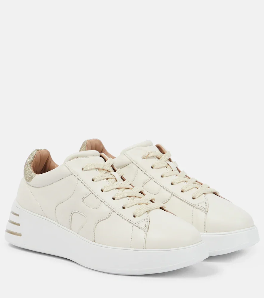 Rebel leather sneakers