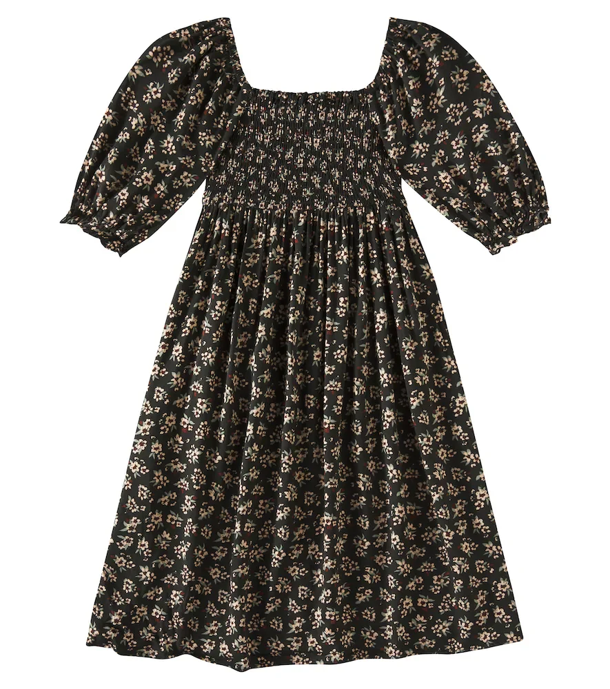 Robe Adelaide à fleurs