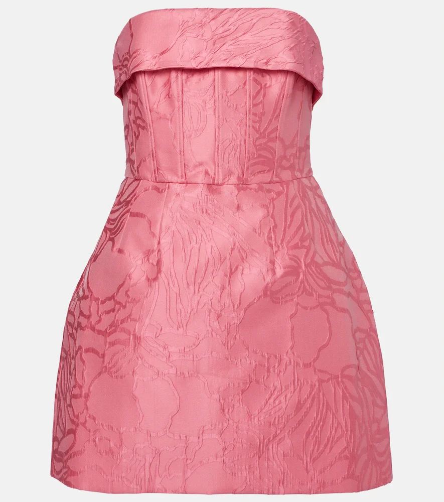 Robe bustier Petra en satin