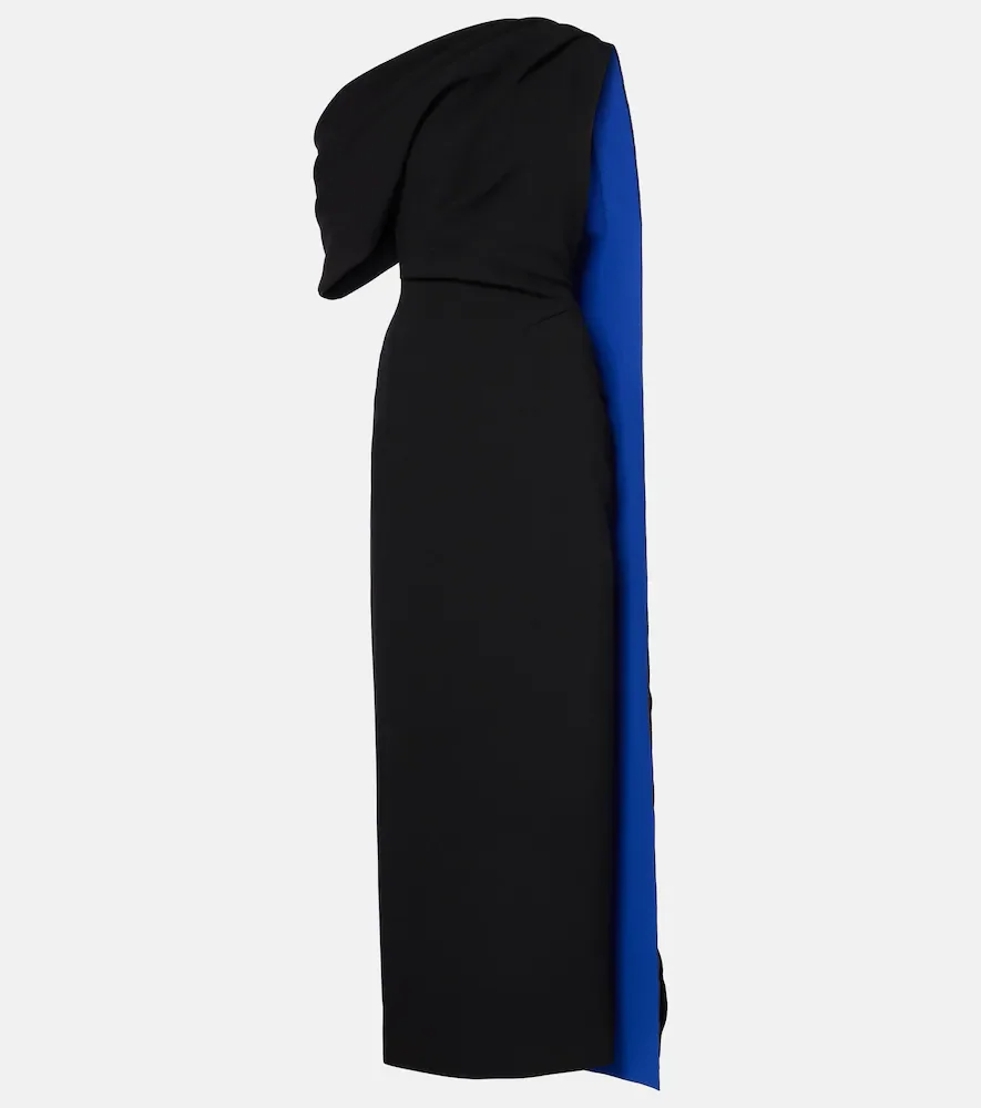 Robe longue Maite en crêpe