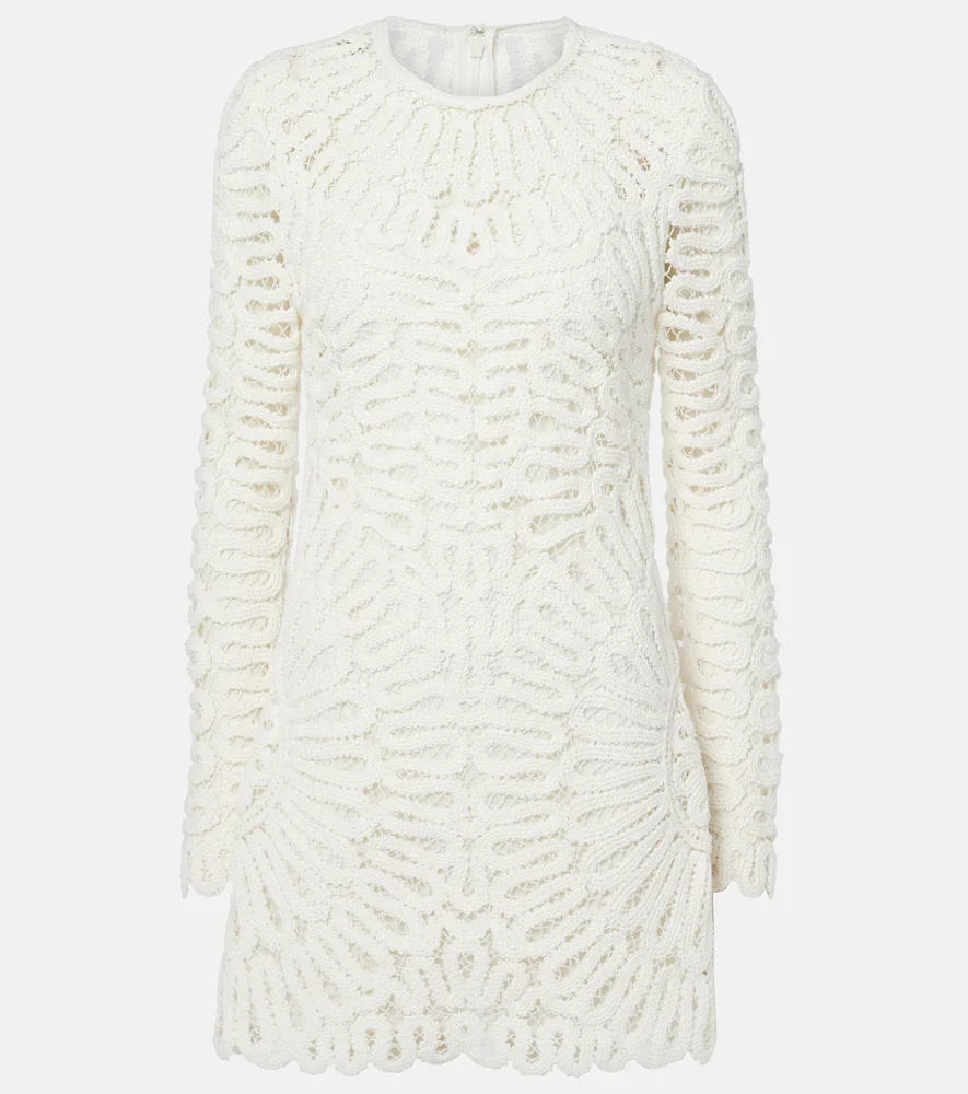 Robe Mccall en crochet de coton
