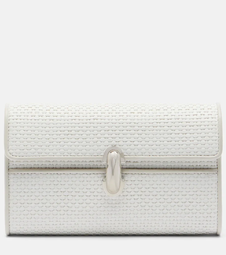 Sac à bandoulière Symmetry Mini en raphia