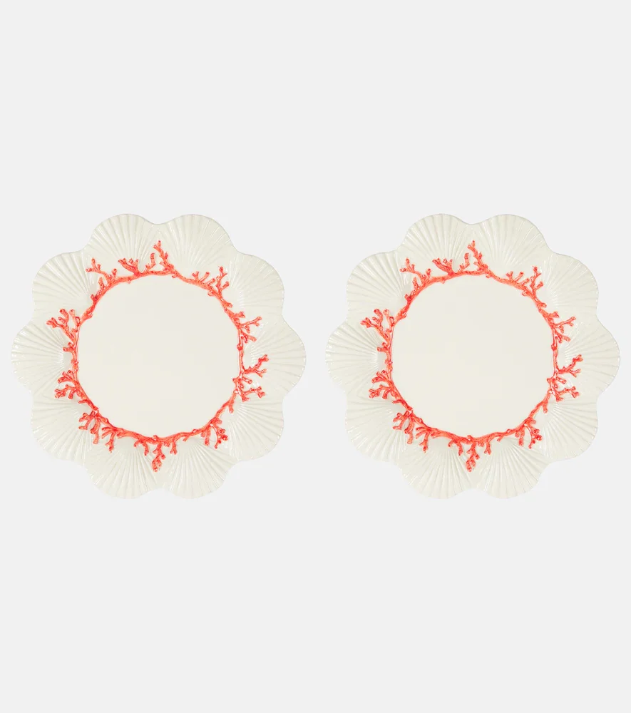 Saint Jacques ceramic dinner plate