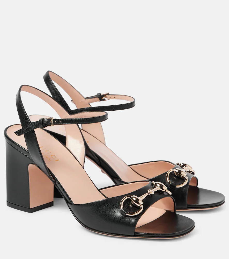Sandalias Horsebit de piel