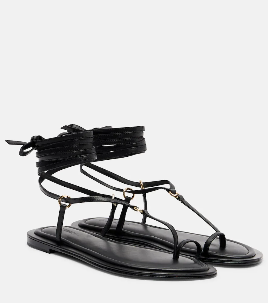 Sandalias Tesni de piel