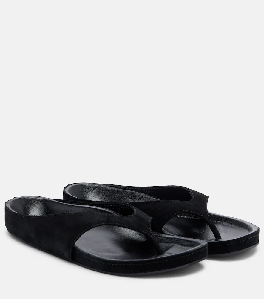 Sandalias Yaga de ante y piel