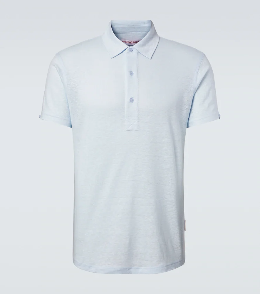 Sebastian linen jersey Polo Shirt