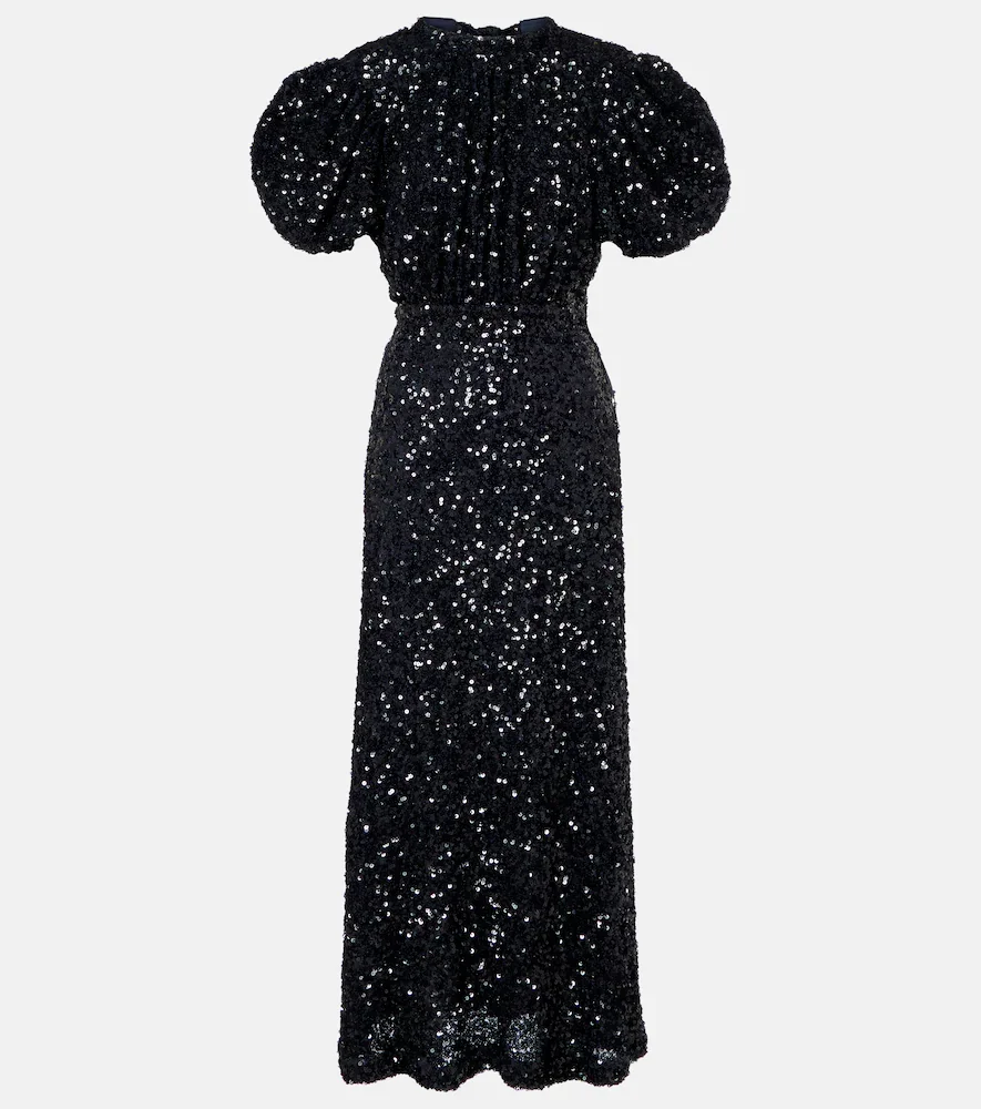 Sequined cocktail dress
