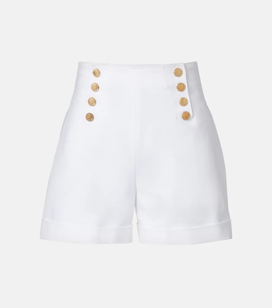 Short en coton mélangé