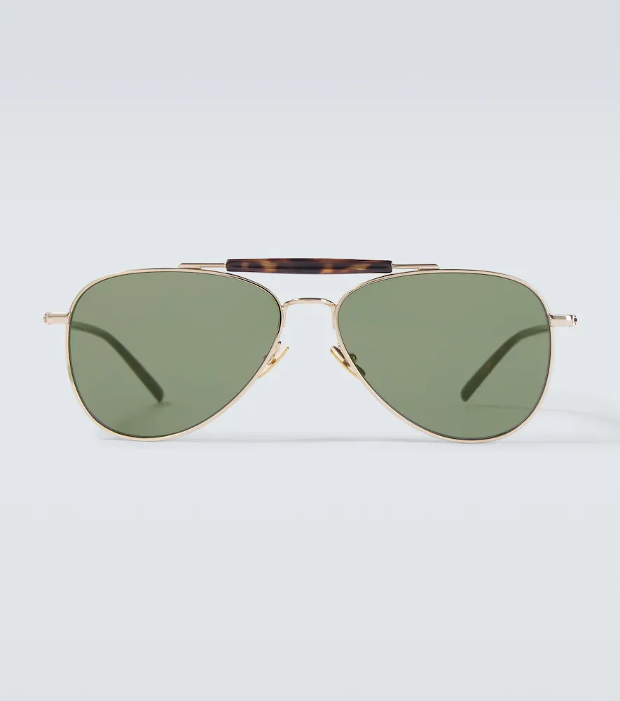 SL Logo aviator sunglasses