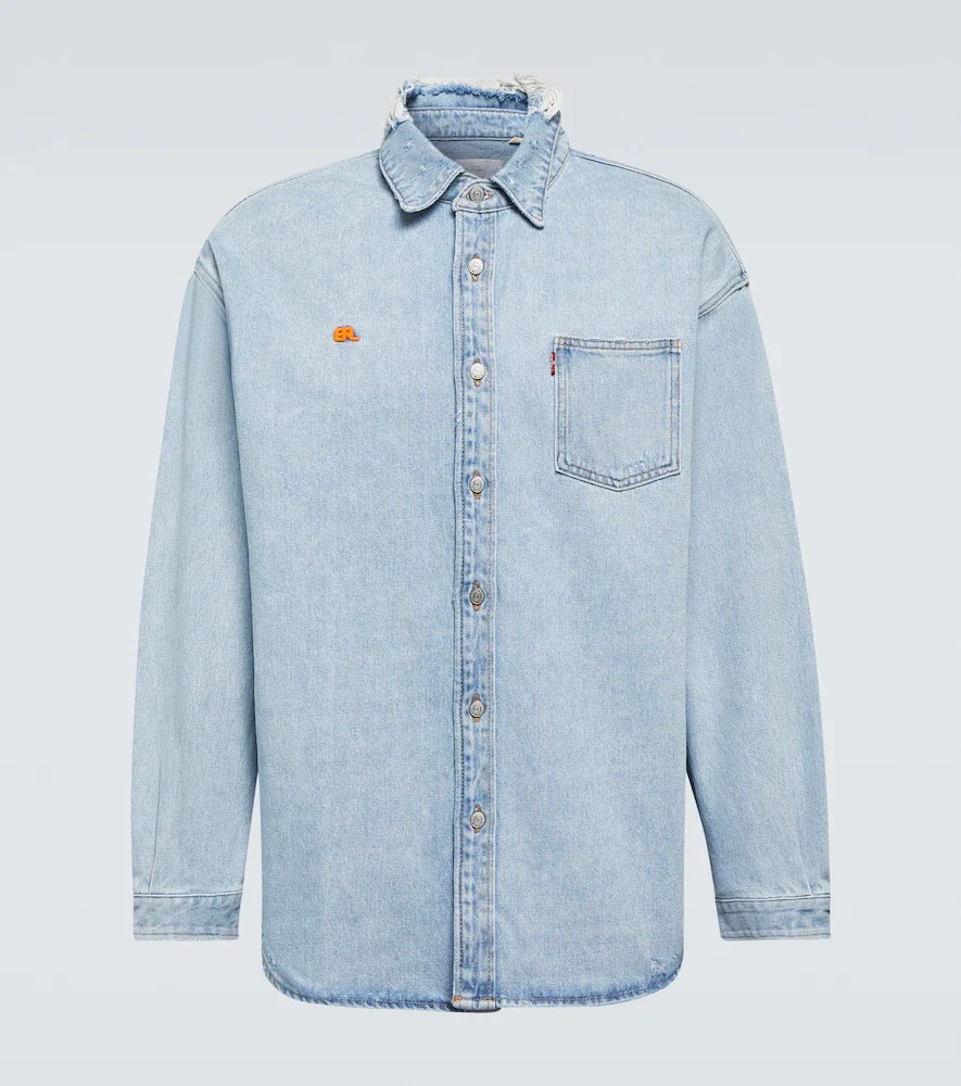 Sobrecamisa de denim