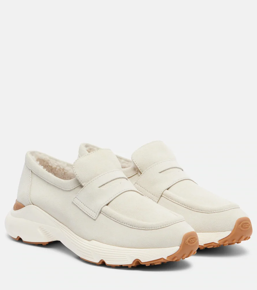 Sport Run suede loafers