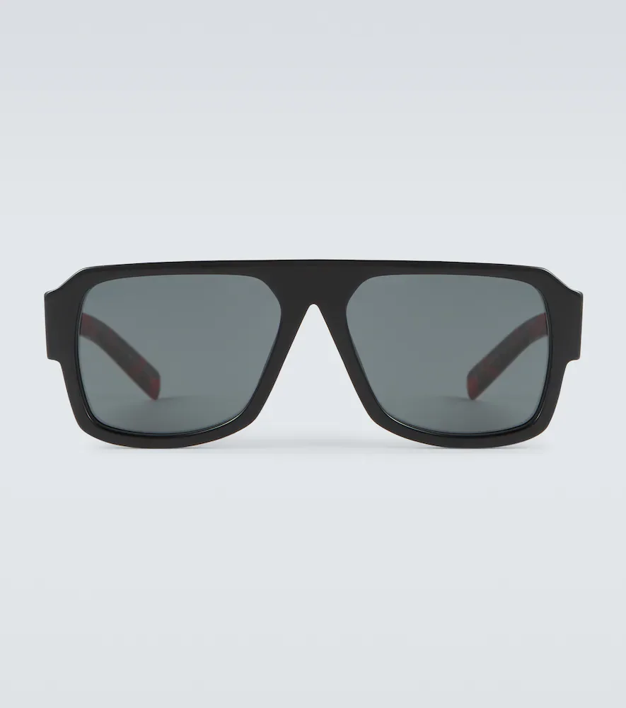 Square acetate sunglasses