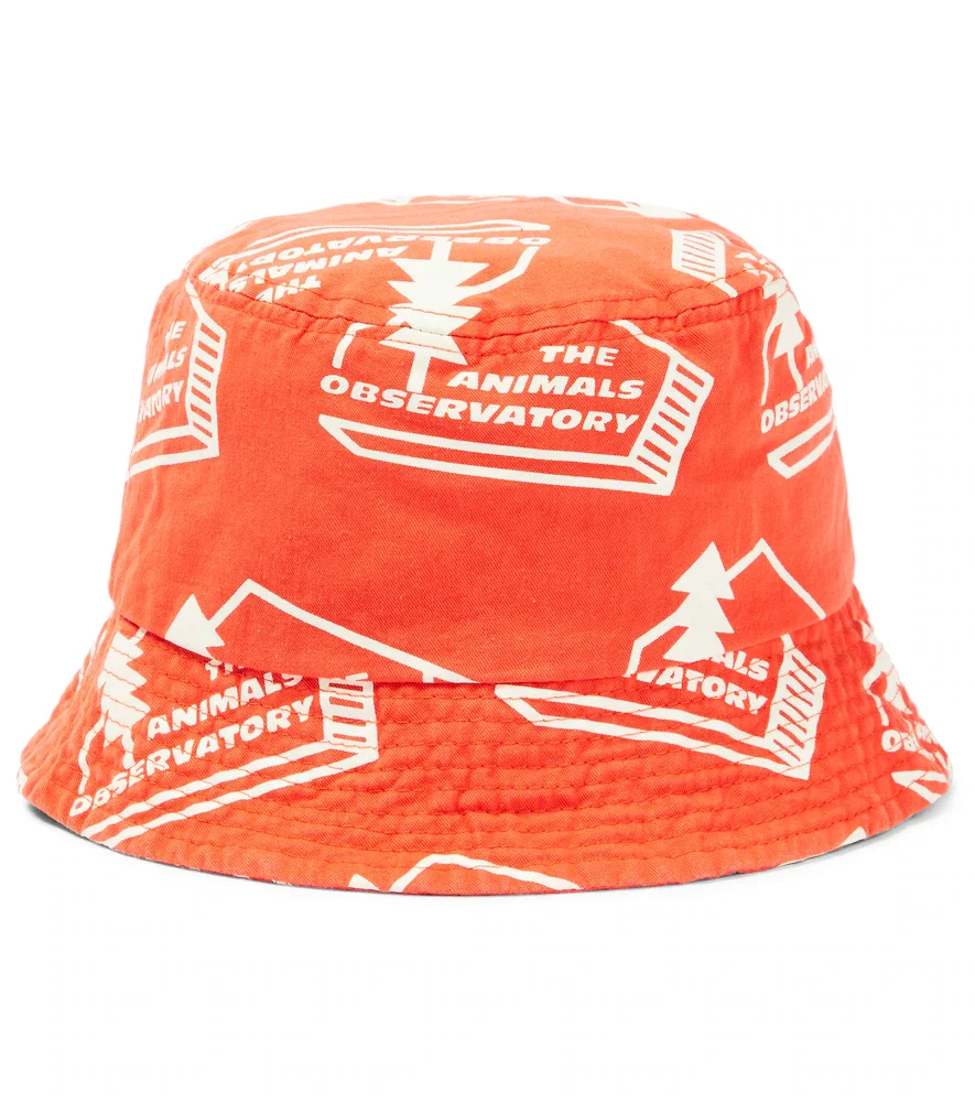 Starfish cotton bucket hat