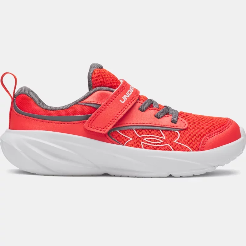 Surge 5 Boys' Pre-School Running Shoes Anthem Red Castlerock Black 13.5