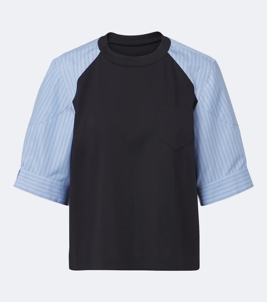 T-shirt en coton à rayures