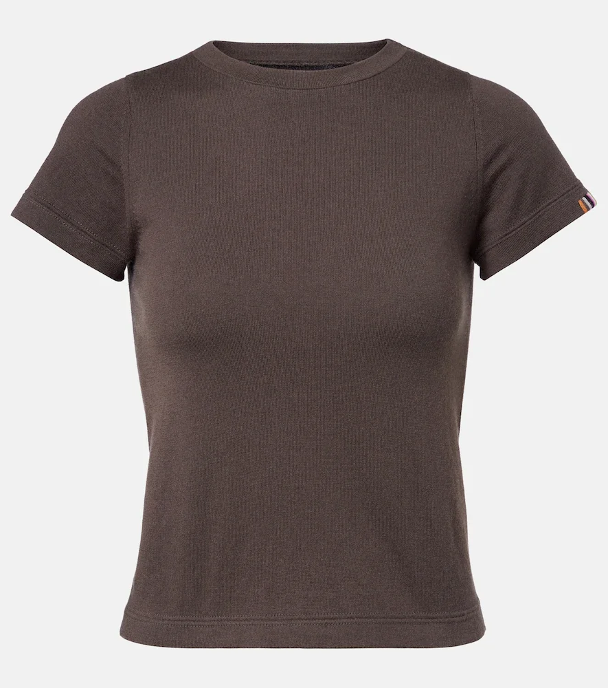 T-shirt N292 America en coton et cachemire