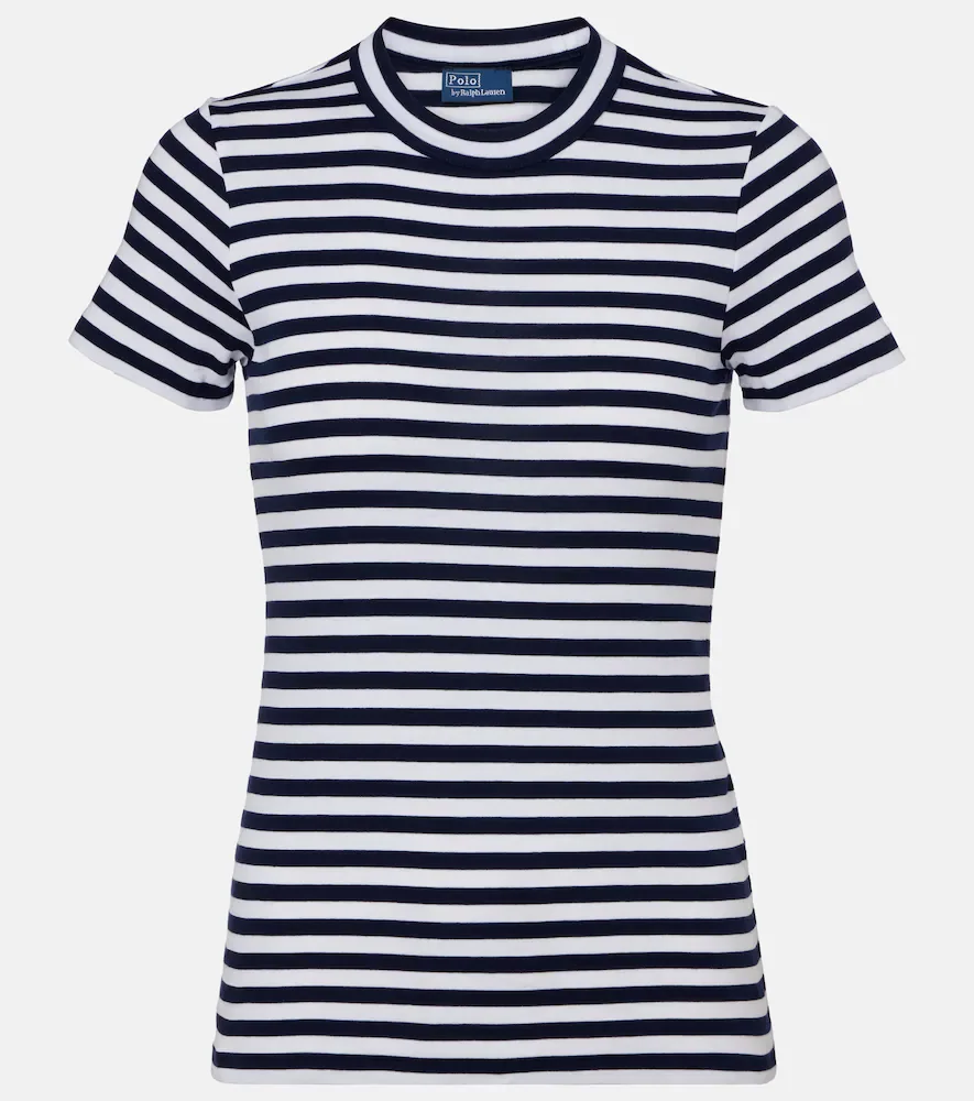 T-shirt rayé en coton