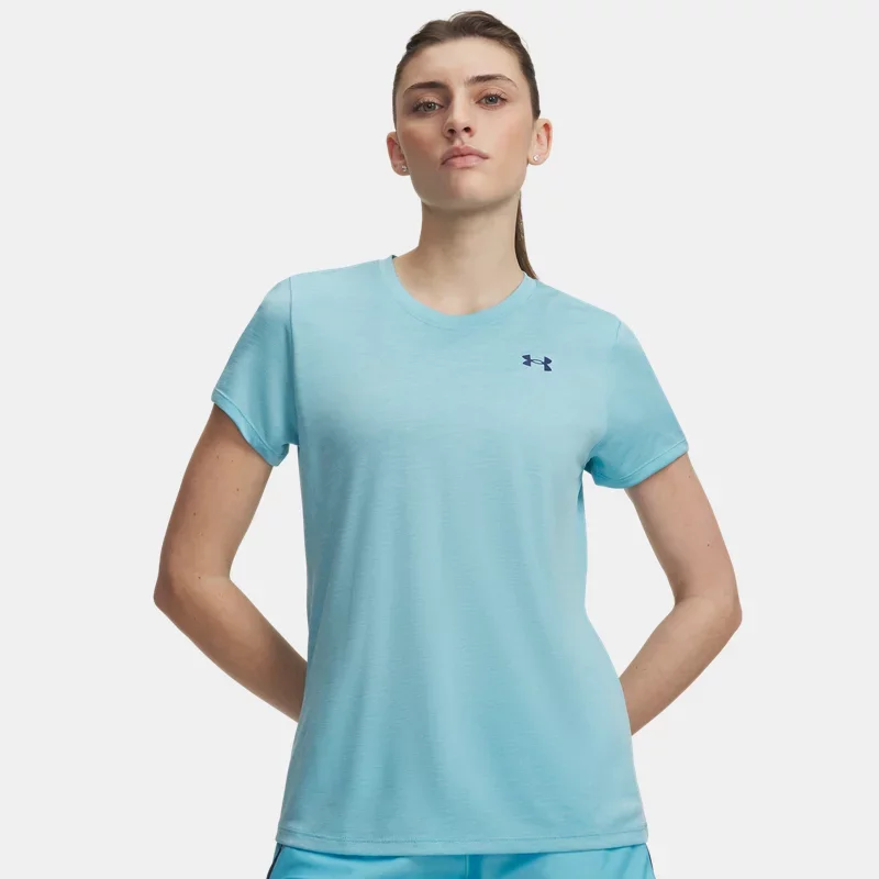 Tech Twist Women's Short Sleeve Fresco Blue Blackout Navy XL