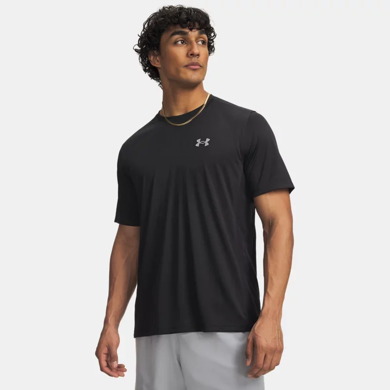 Tech Utility Men's Short Sleeve Black Steel S