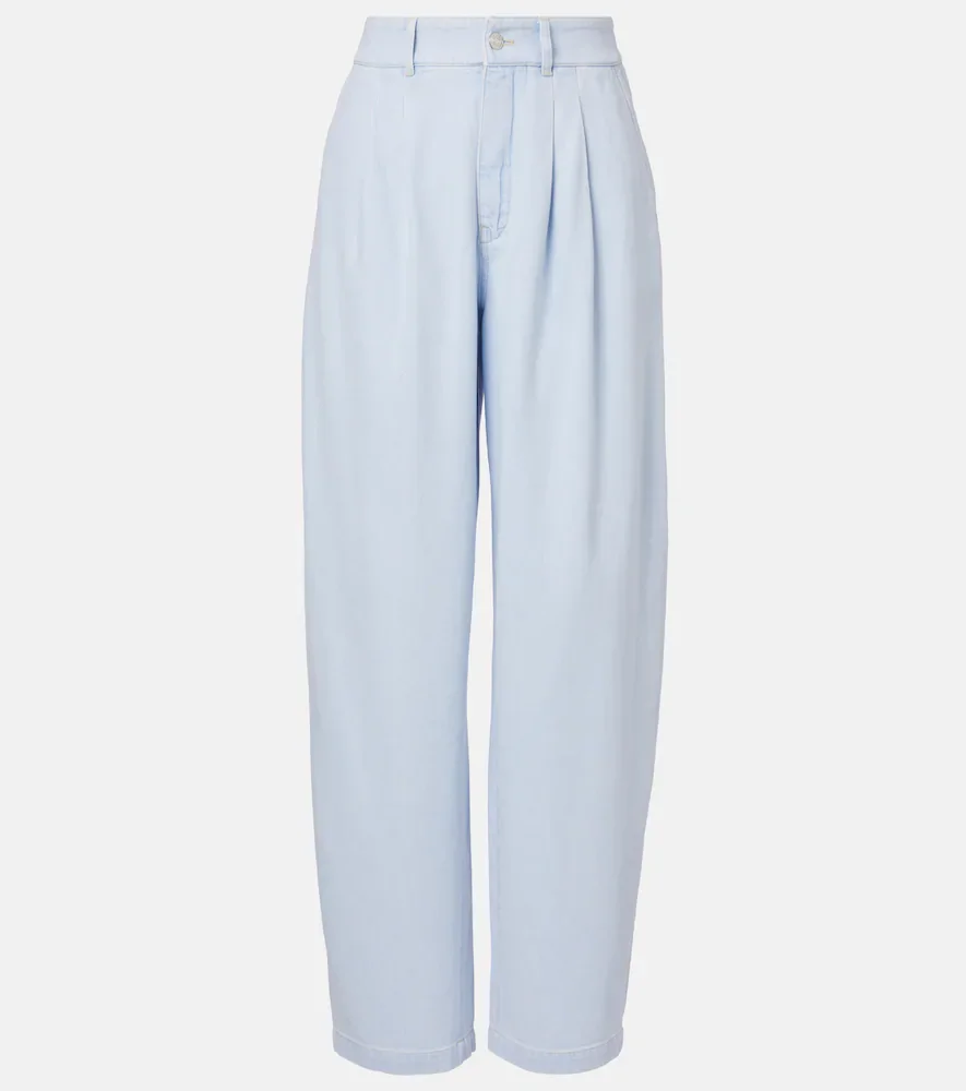 The Tapered high-rise tapered jeans