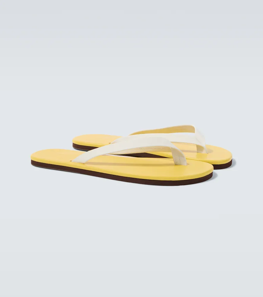 Tongs en cuir