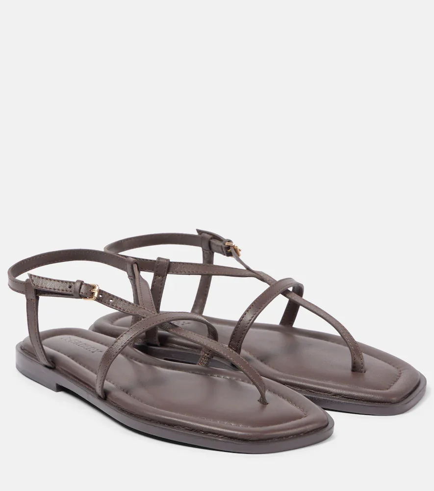 Tongs Remly en cuir
