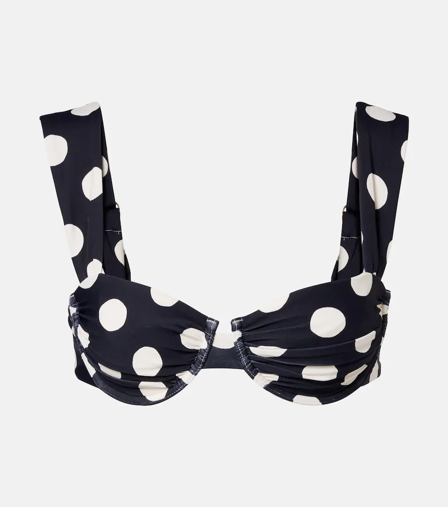Top de bikini Bella con lunares