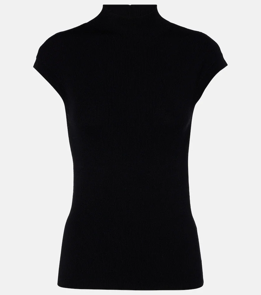Top en laine vierge
