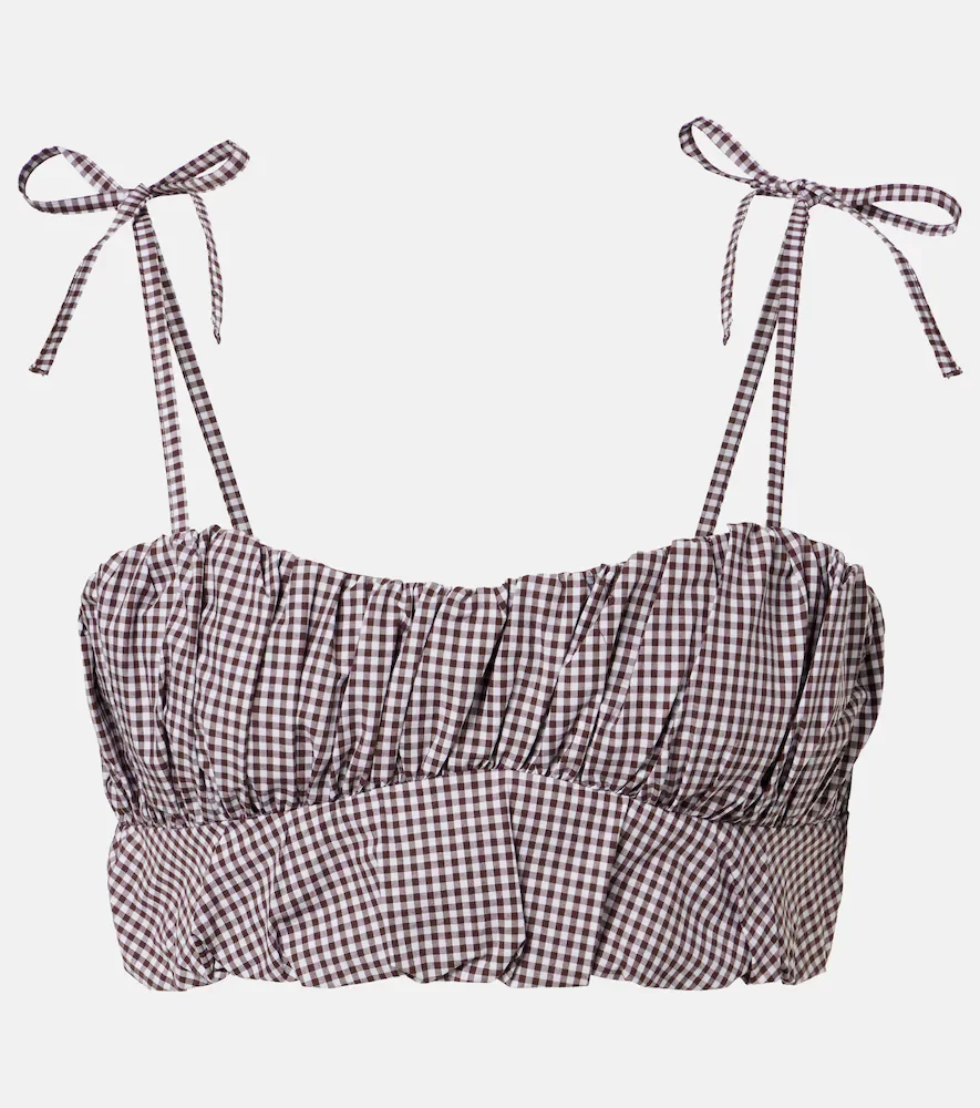 Top raccourci Pelea en coton