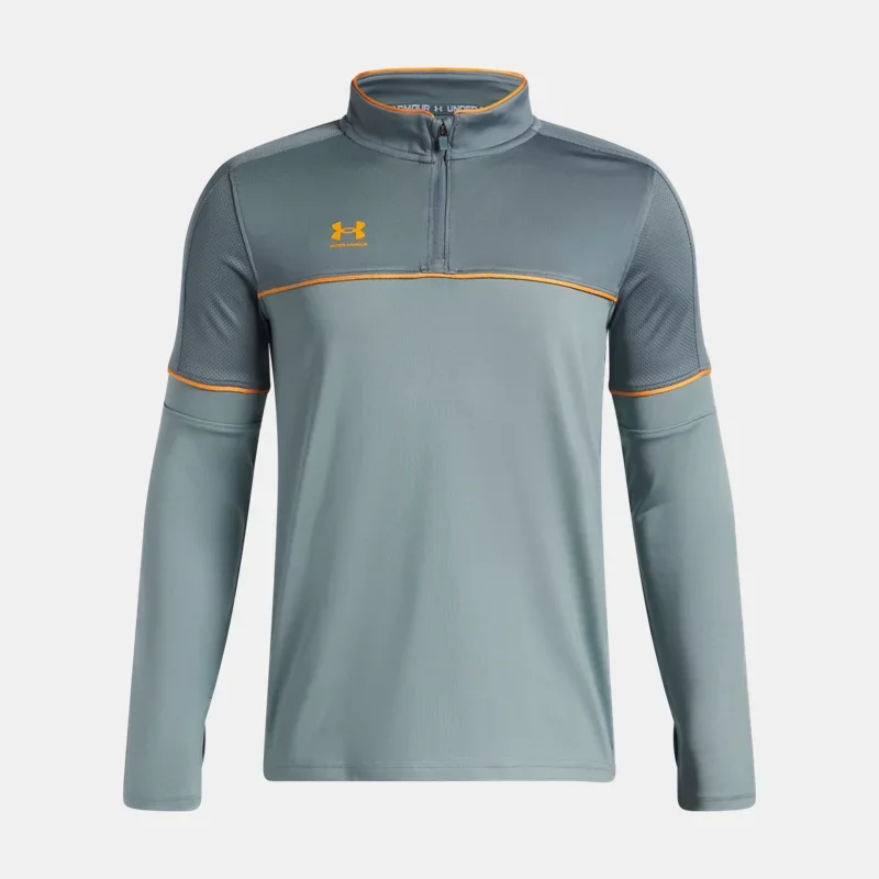 Under Armour Challenger Training Boys' ¼ Zip Jasper Blue Squad Orange