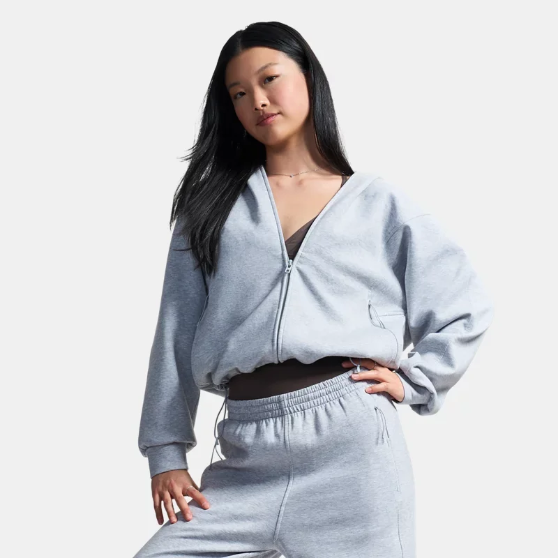 Unstoppable Fleece Women's Jacket Mod Gray Light Heather Mod Gray S