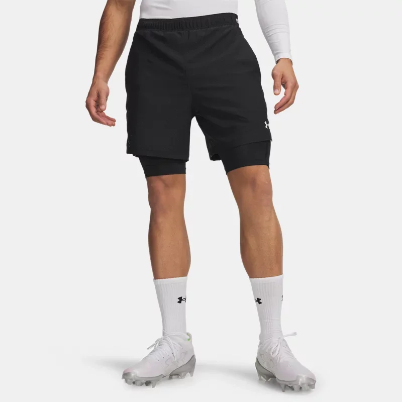 Vanish Woven 2.0 Men's 2-in-1 Shorts Black White M