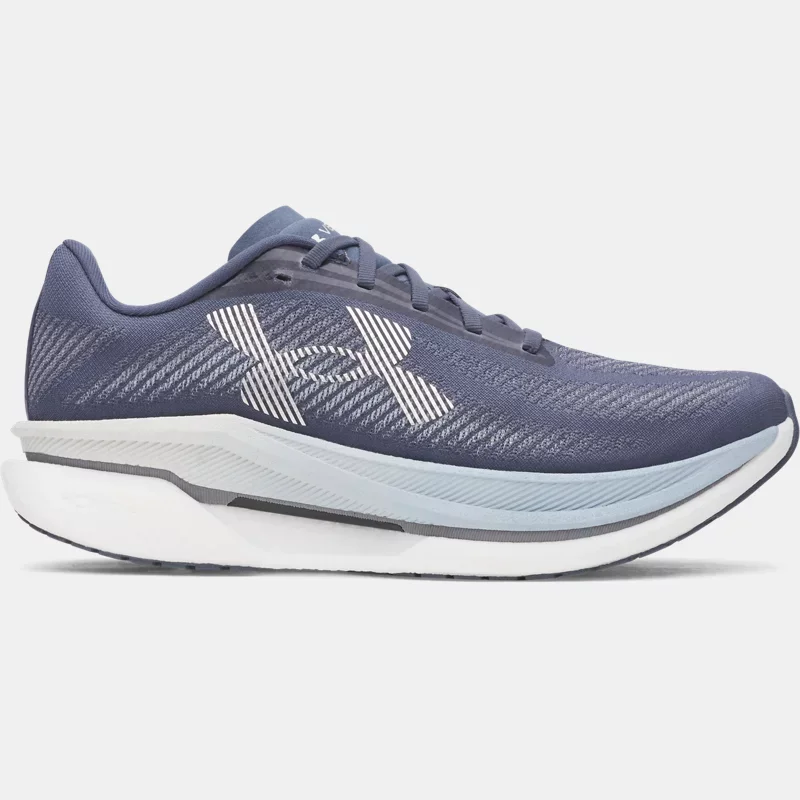 Velociti Pro 2 Unisex Running Shoes Downpour Gray Harbor Blue Metallic Silver 12
