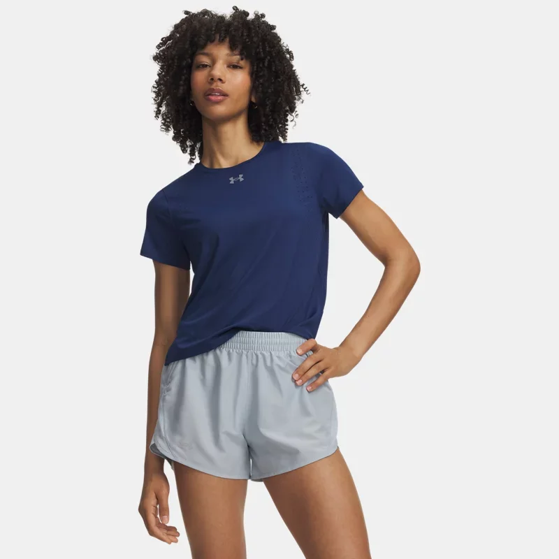 Velociti Pro Women's Short Sleeve Blackout Navy Reflective S