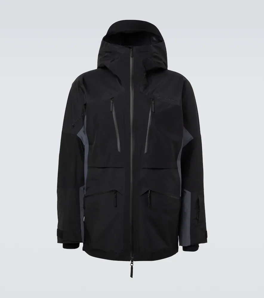 Vertical ski jacket