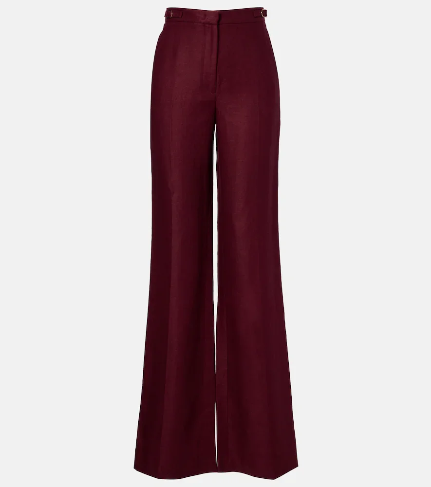 Vesta linen flared pants