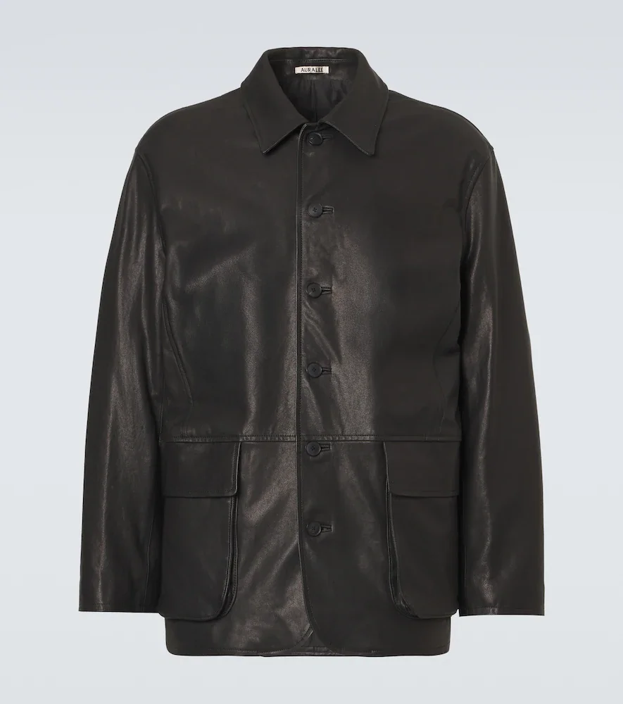 Veste blouson en cuir