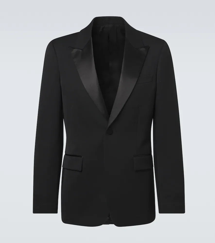 Veste de smoking en laine