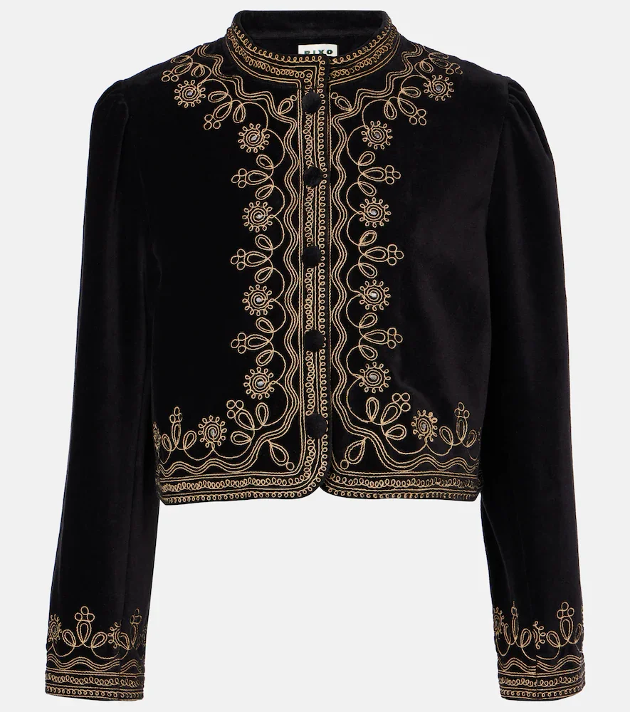Veste Denver brodée en coton