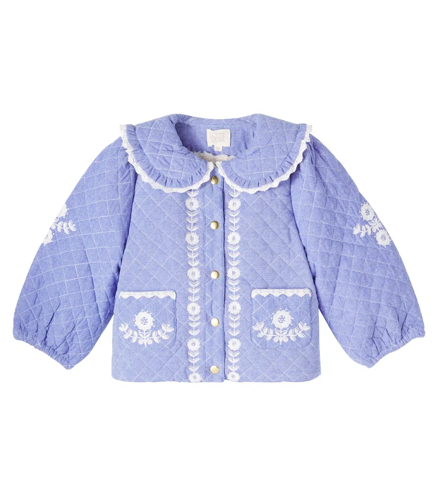 Veste Jouliana brodée en coton