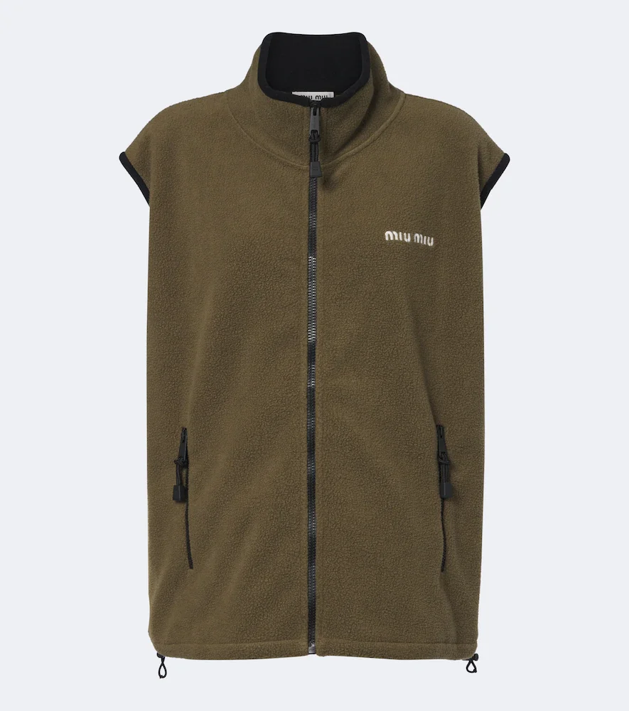 Veste sans manches en polaire