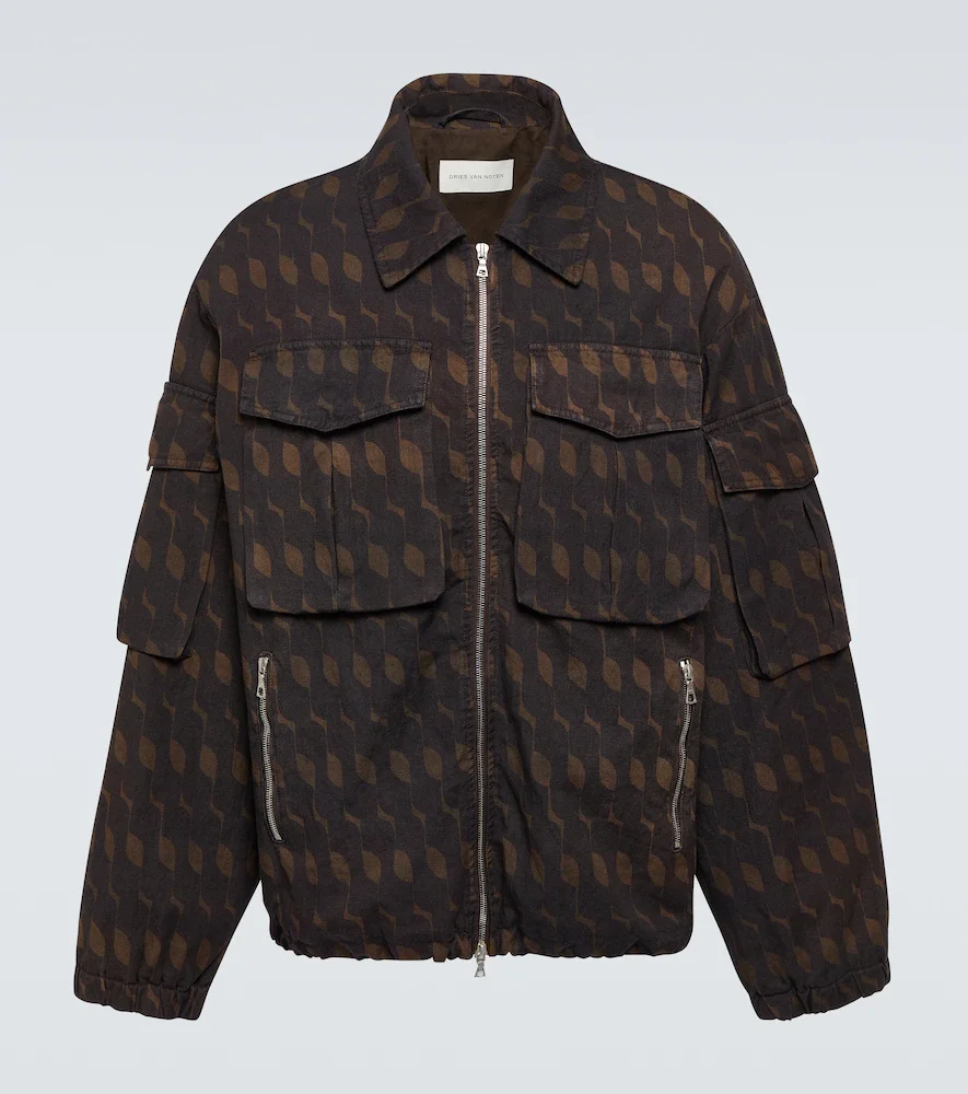 Veste Vidway en coton et lin
