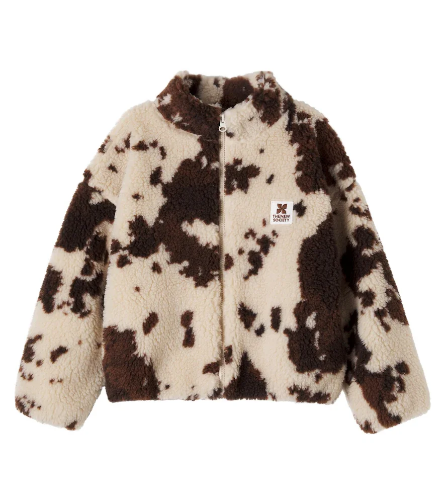 Veste Wynn à motif vache