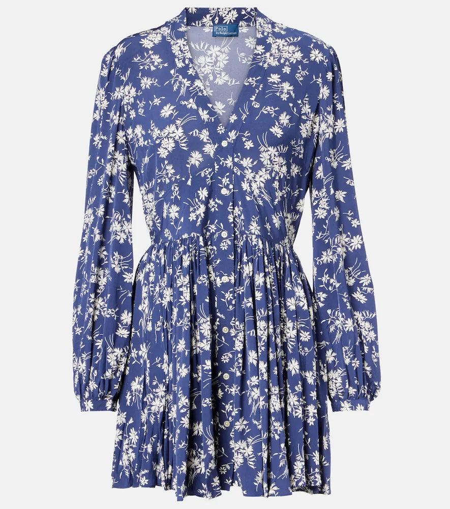 Vestido corto floral