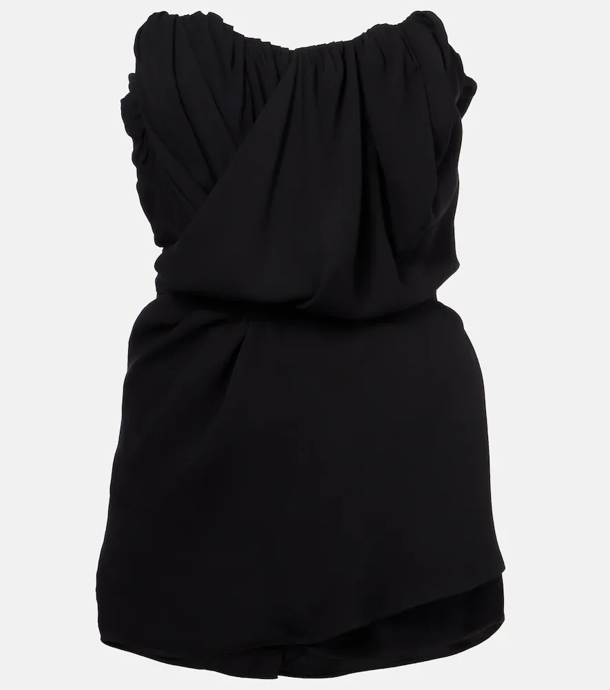 Vestido corto Susana drapeado
