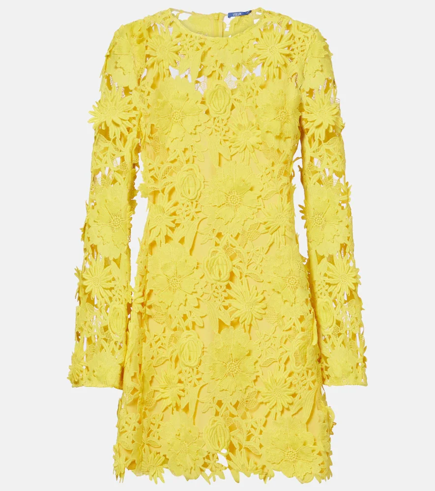 Vestido corto Suzanne de encaje