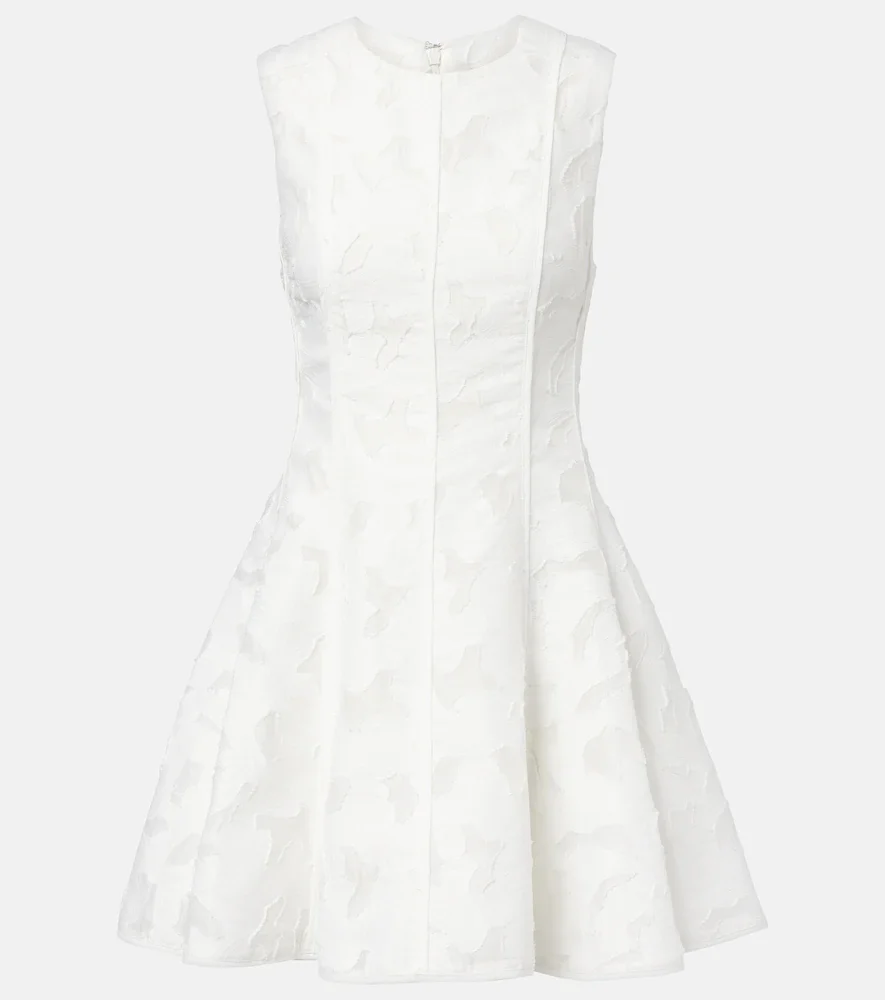 Vestido corto Sylvia en jacquard
