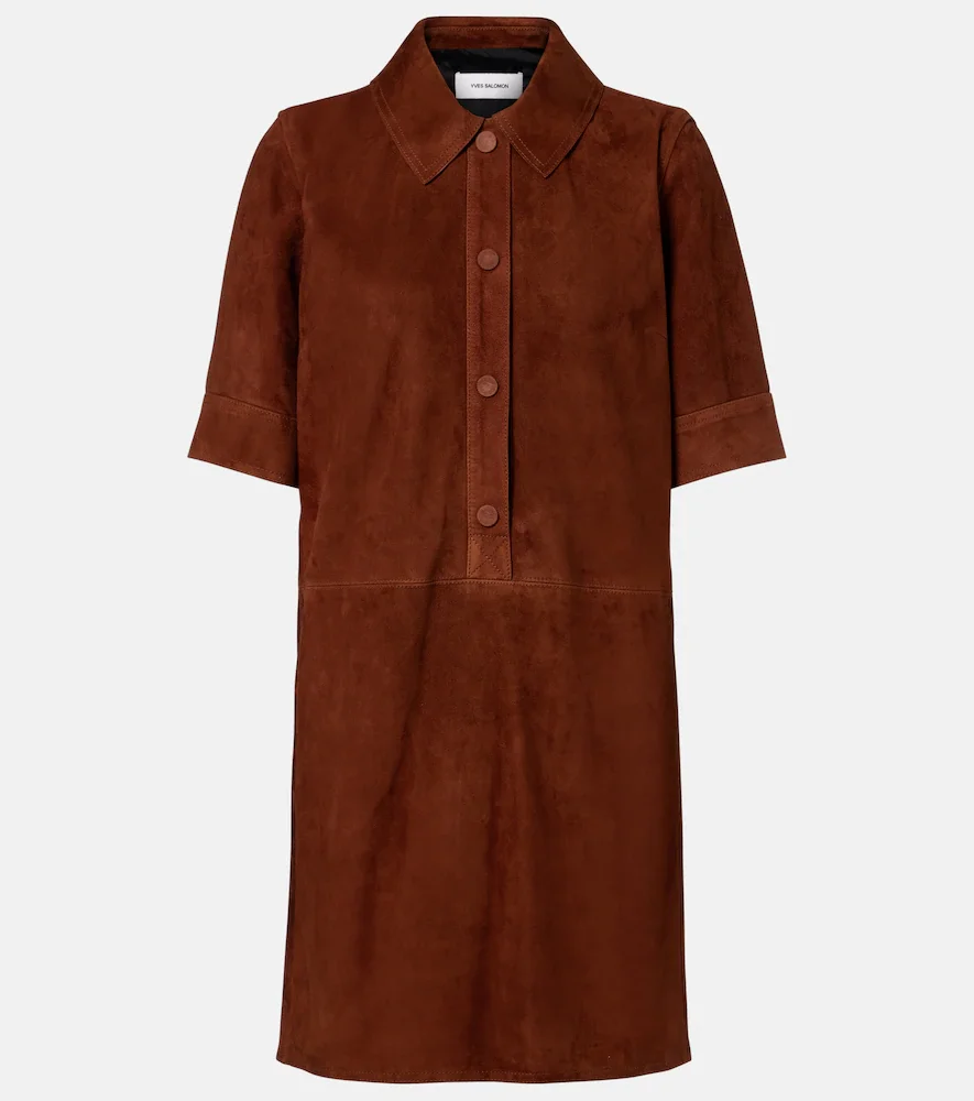 Vestido de ante
